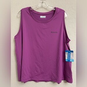Columbia Wild Springs Tank Razzle Womens 2XL
